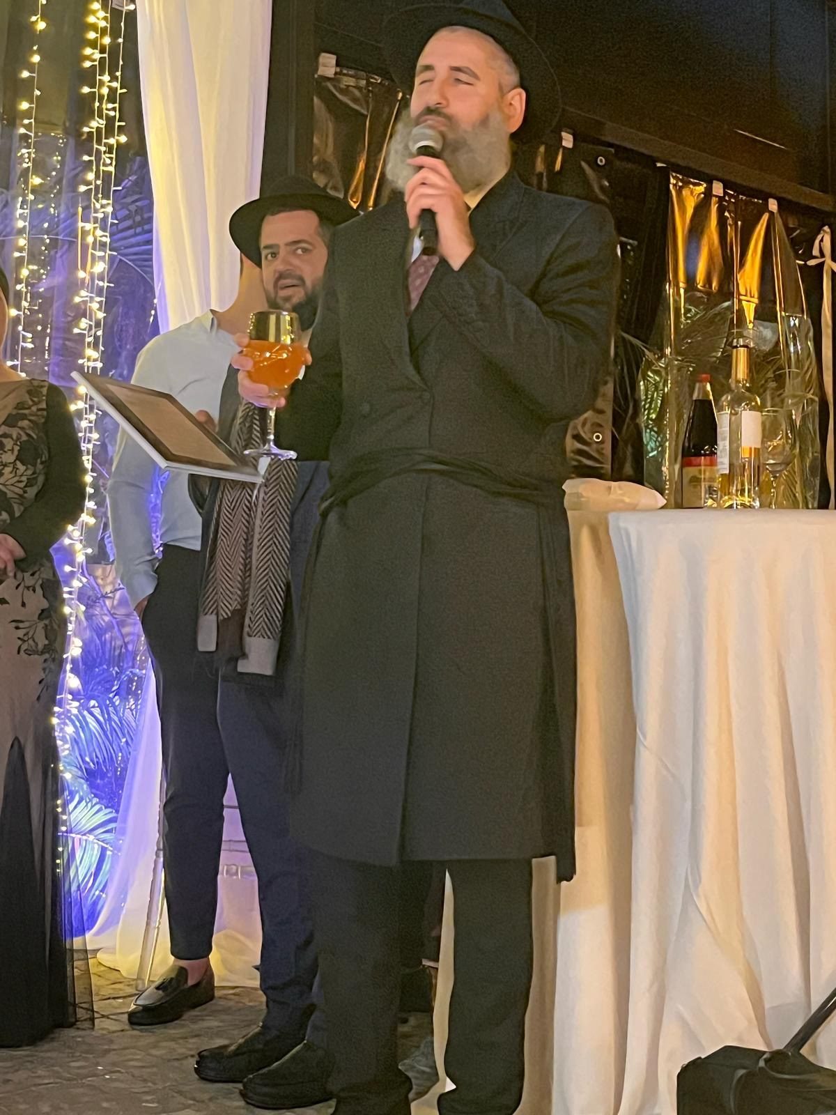 הרב מאור מאיר אוחנה בחופה